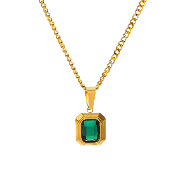 Green Stone Necklace