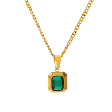 Green Stone Necklace