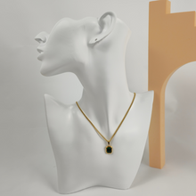 Green Stone Necklace