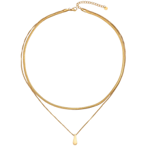 Water Droplet Necklace