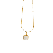 White Stone Necklace