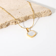 White Stone Necklace