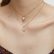 White Stone Necklace