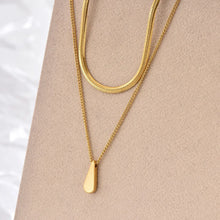 Water Droplet Necklace